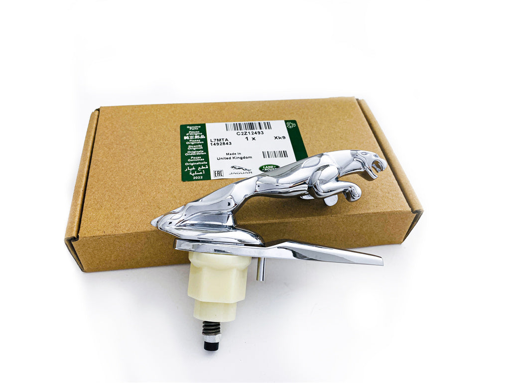 Jaguar S-Type Front Hood Ornament Emblem Leaping Cat C2Z12493 Italiaspares