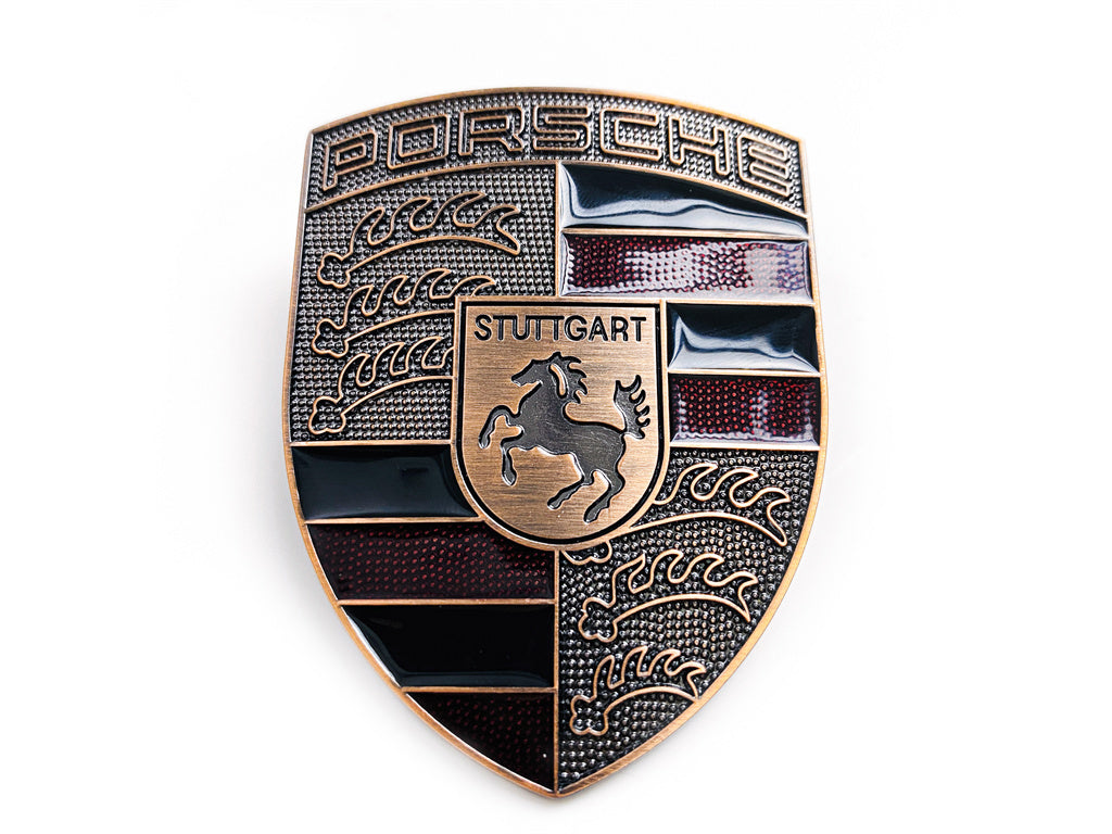 Porsche Front Hood Crest Limited Edition Badge Logo Emblem 9P1853601 Italiaspares
