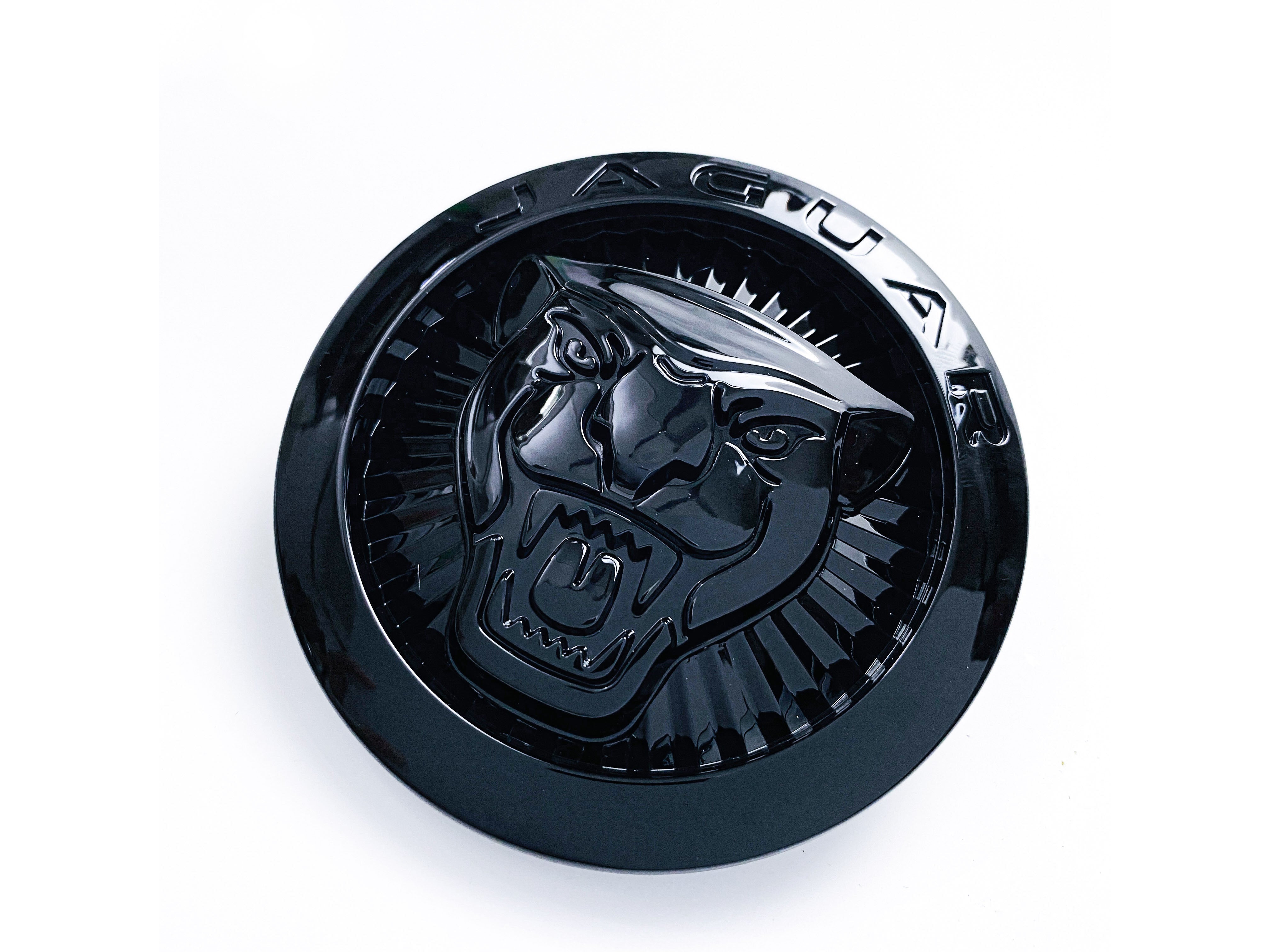 Jaguar Gloss Black Growler Radiator Grille Badge Logo Nameplate Emblem C2Z31123 Italiaspares