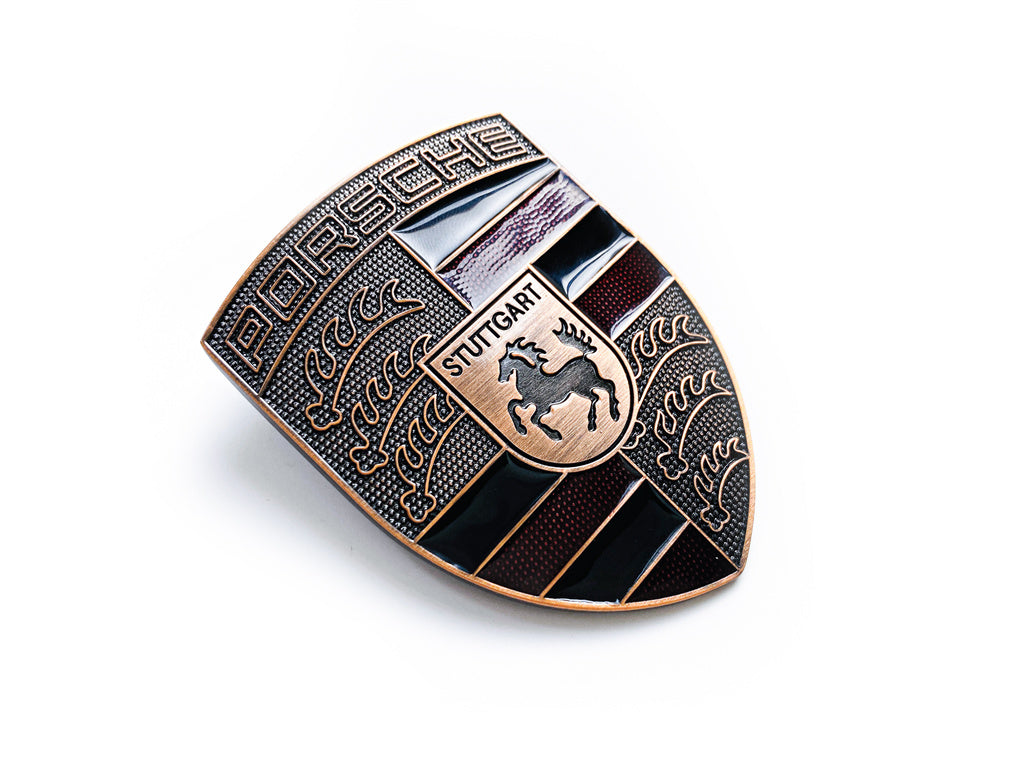 Porsche Front Hood Crest Limited Edition Badge Logo Emblem 9P1853601 Italiaspares