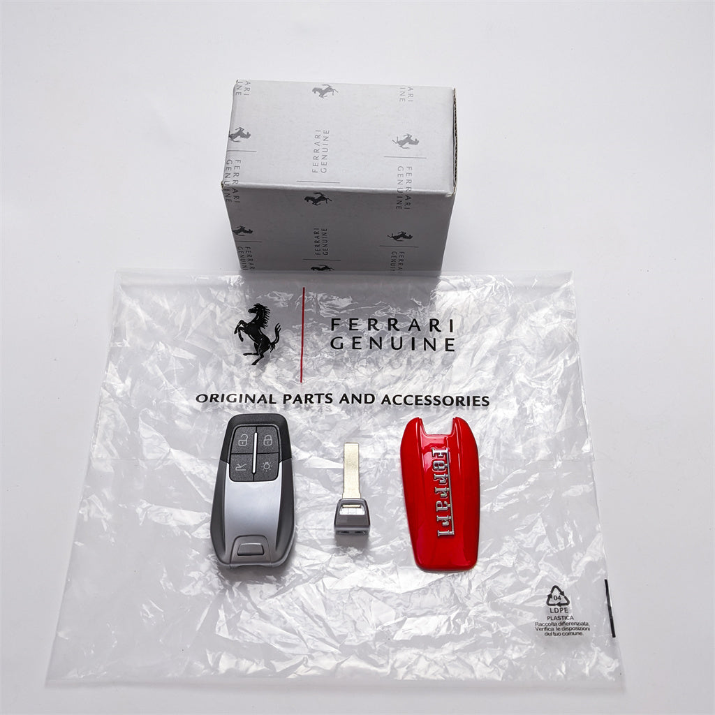 Ferrari PortofinoM, Portofino, 488, Replacement Smart Remote Control Car Key Shell Case Housing 324021 Italiaspares