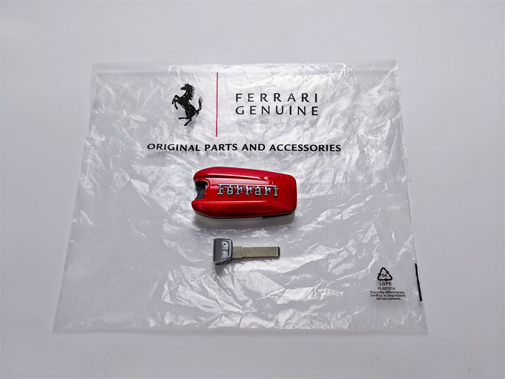 Ferrari PortofinoM, Portofino, 488, Replacement Smart Remote Control Car Key Shell Case Housing 324021 Italiaspares