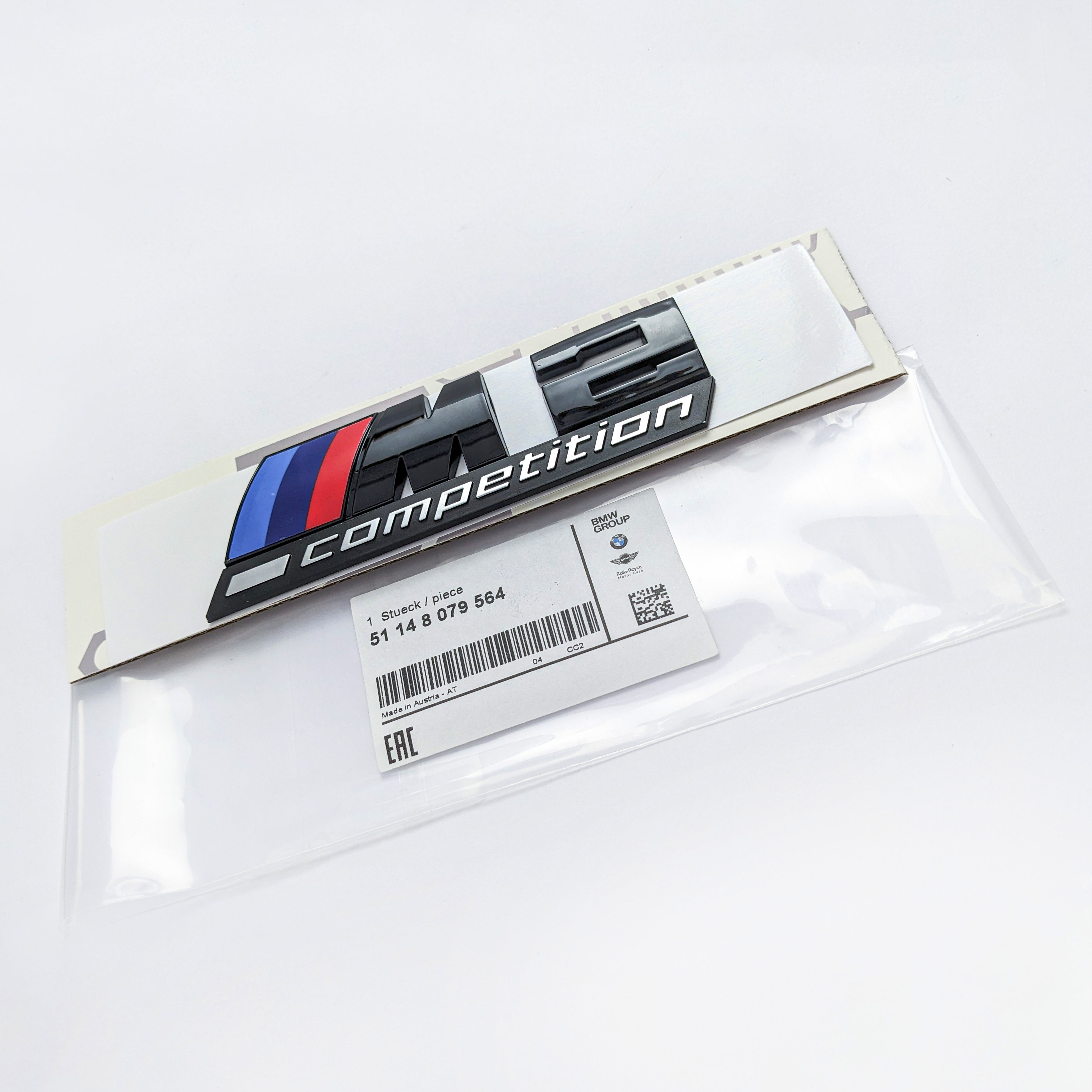 BMW 2 Series Emblem M2 COMPETITION Number Letters Rear Trunk Badge Sticker 51148079564 Italiaspares
