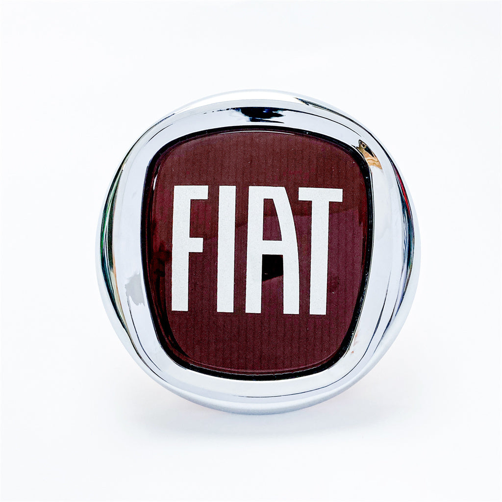 Fiat 500 Panda Rear Tailgate Badge Red Logo Emblem 735565897 Italiaspares