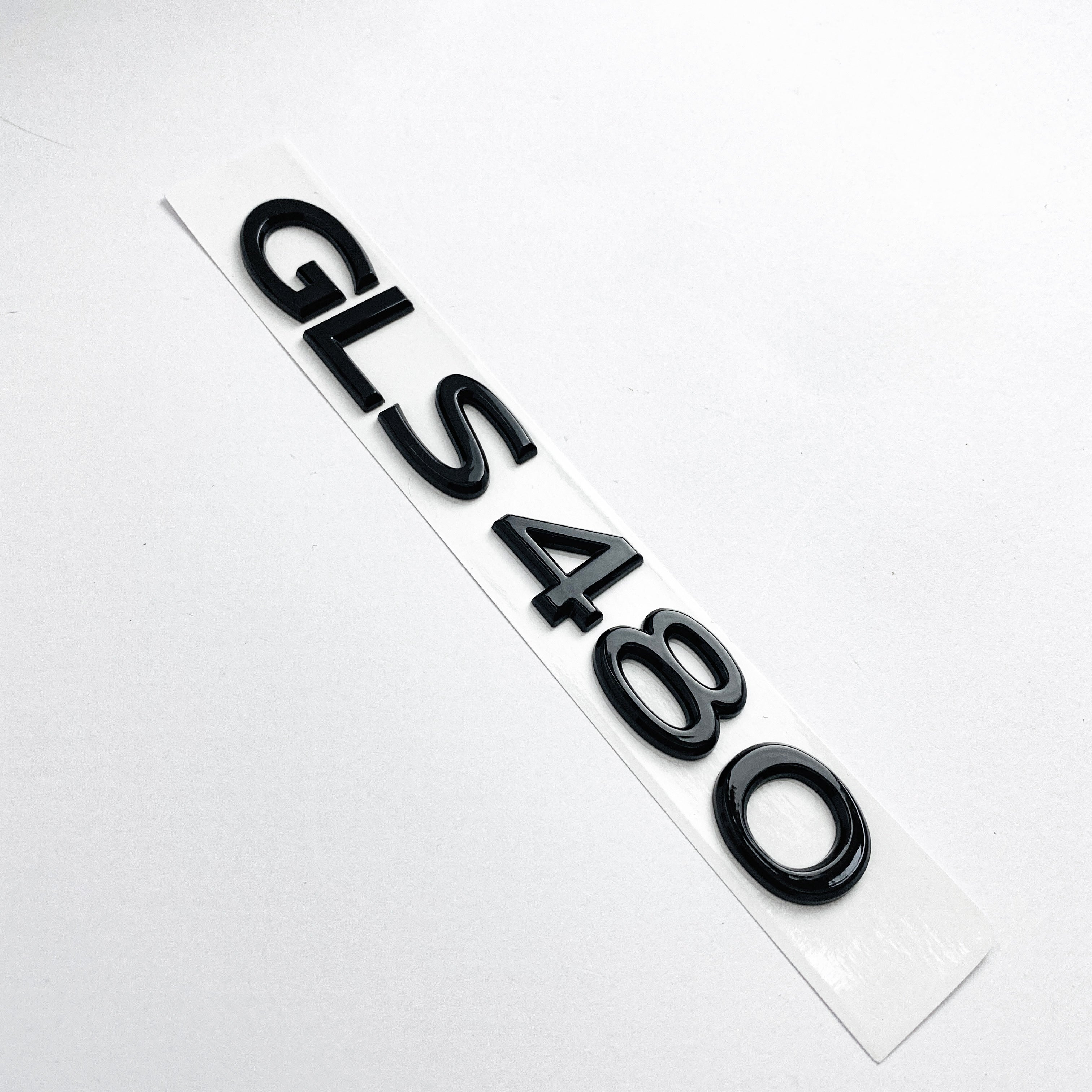 Mercedes-Benz Gloss Black "GLS63" Logo Trunk Emblem Badge Italiaspares