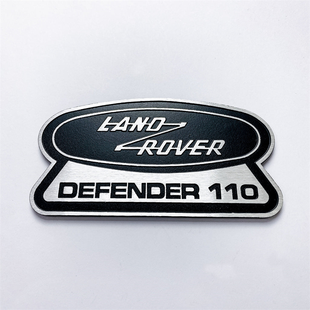 Land Rover DEFENDER 110 Four Wheel Badge Emblem Medal DAG100400H Italiaspares