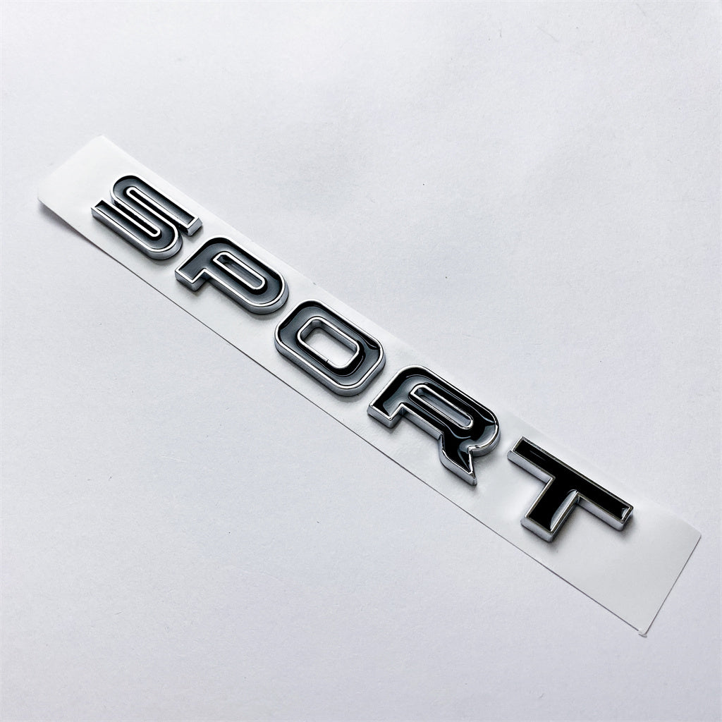 Land Rover Black Chrome Range Rover Sport L320 Tailgate Badge Emblem LR091933 Italiaspares