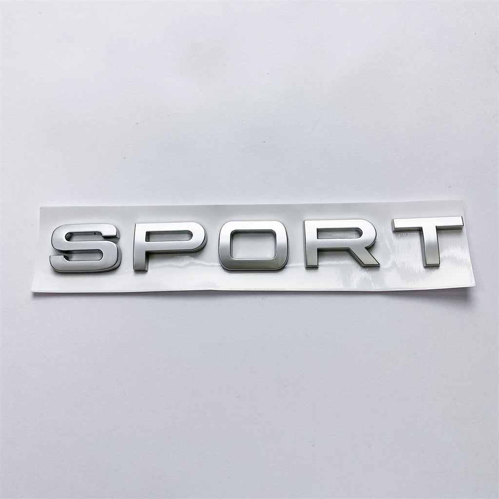 Land Rover Range Rover Matte Sliver Sport L320 Heckklappe Emblem LR091933 Italiaspares