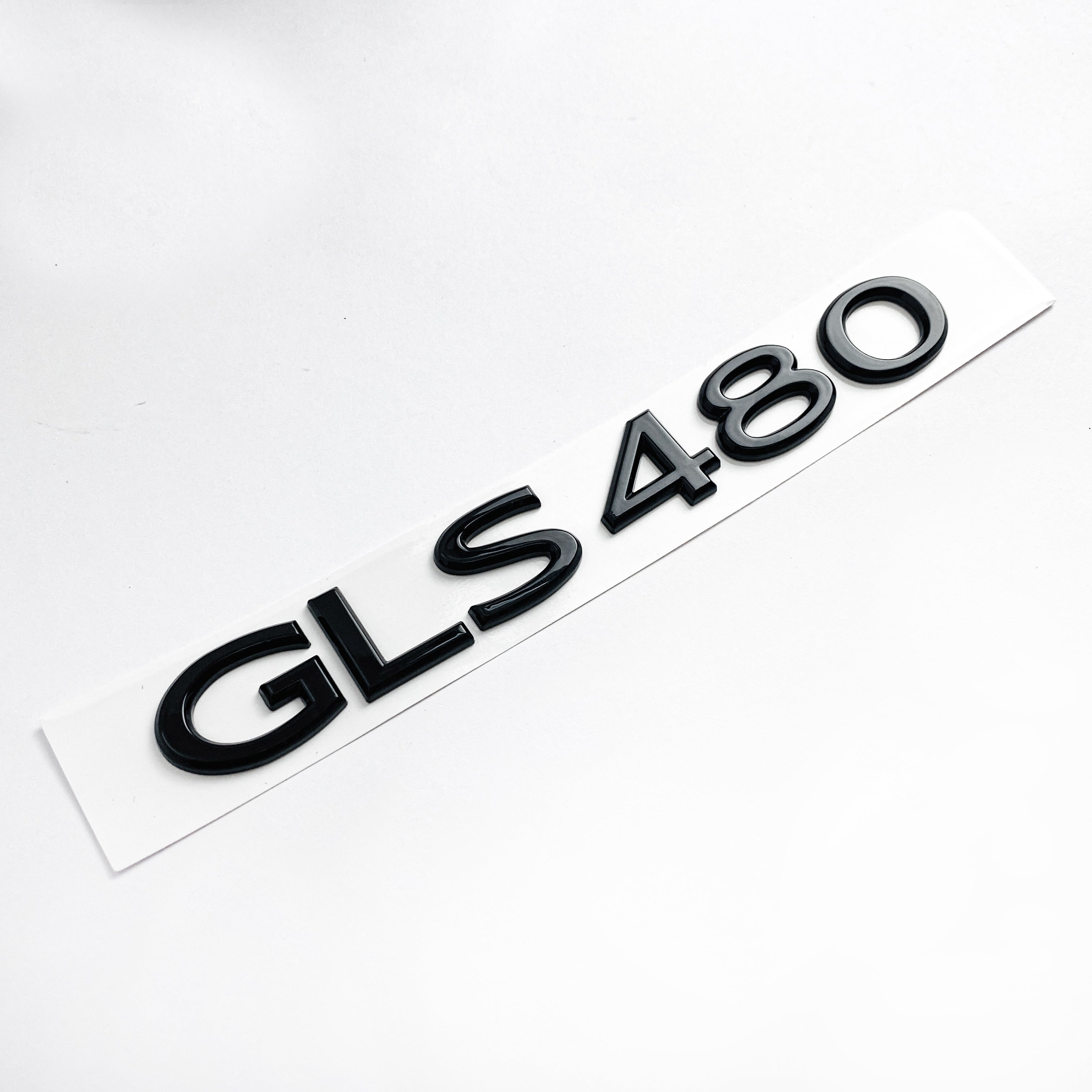Mercedes-Benz Gloss Black "GLS63" Logo Trunk Emblem Badge Italiaspares