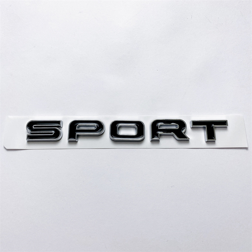 Land Rover Black Chrome Range Rover Sport L320 Tailgate Badge Emblem LR091933 Italiaspares