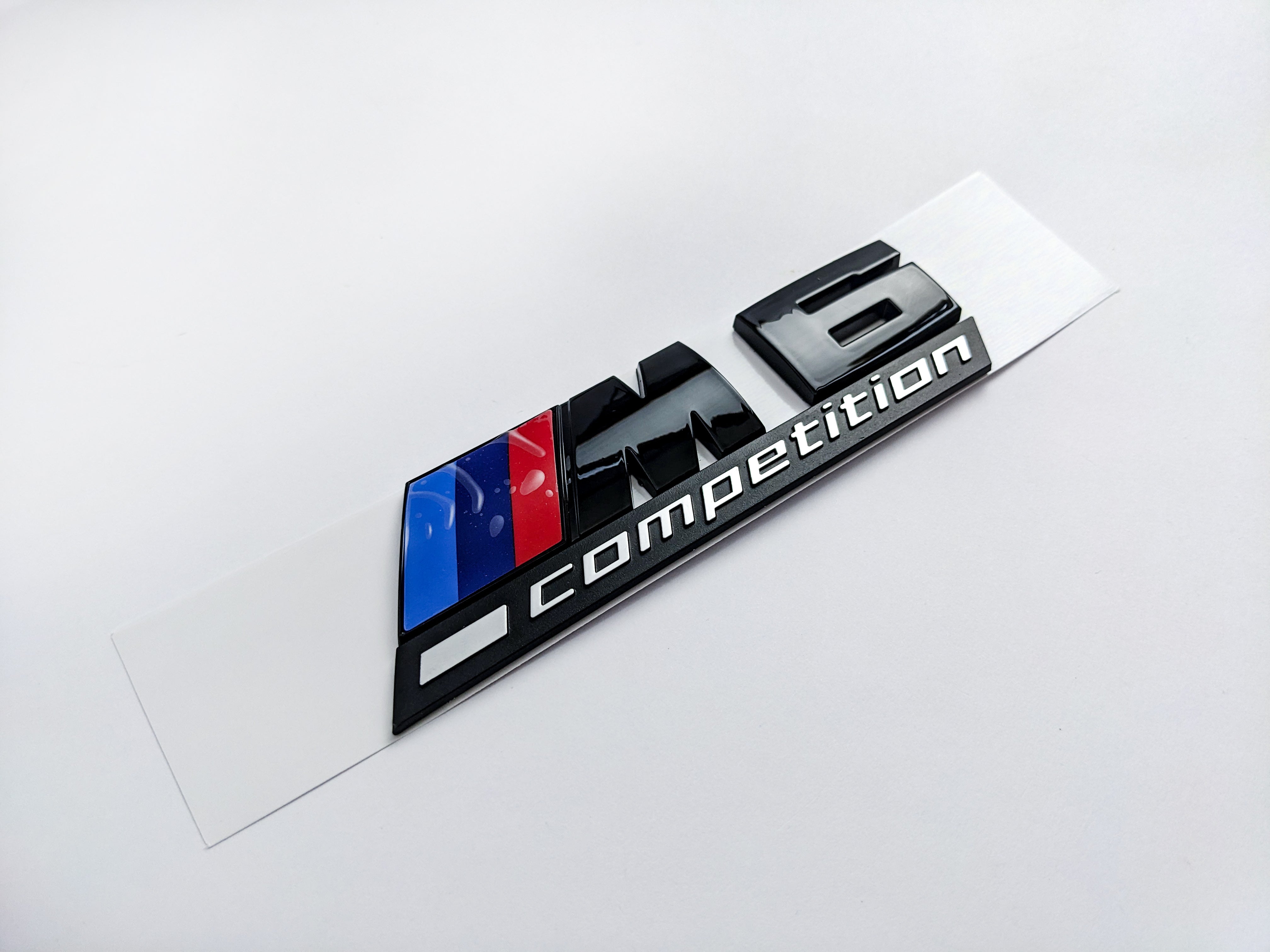BMW 6 Series Emblem M6 COMPETITION Number Letters Rear Trunk Badge Sticker 51147898225 Italiaspares