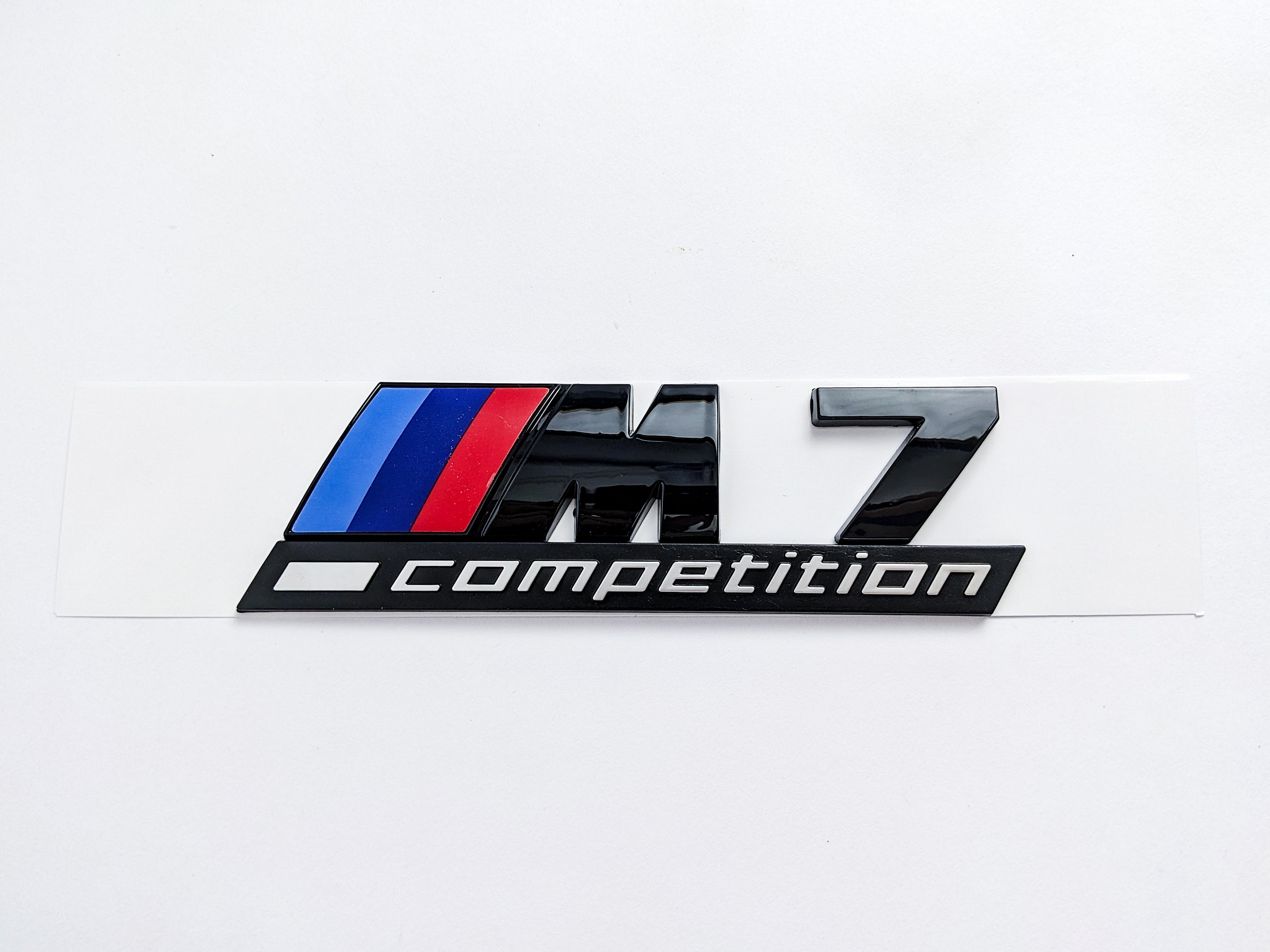 BMW 7 Series Emblem M7 COMPETITION Number Letters Rear Trunk Badge Sticker 51148061626 Italiaspares