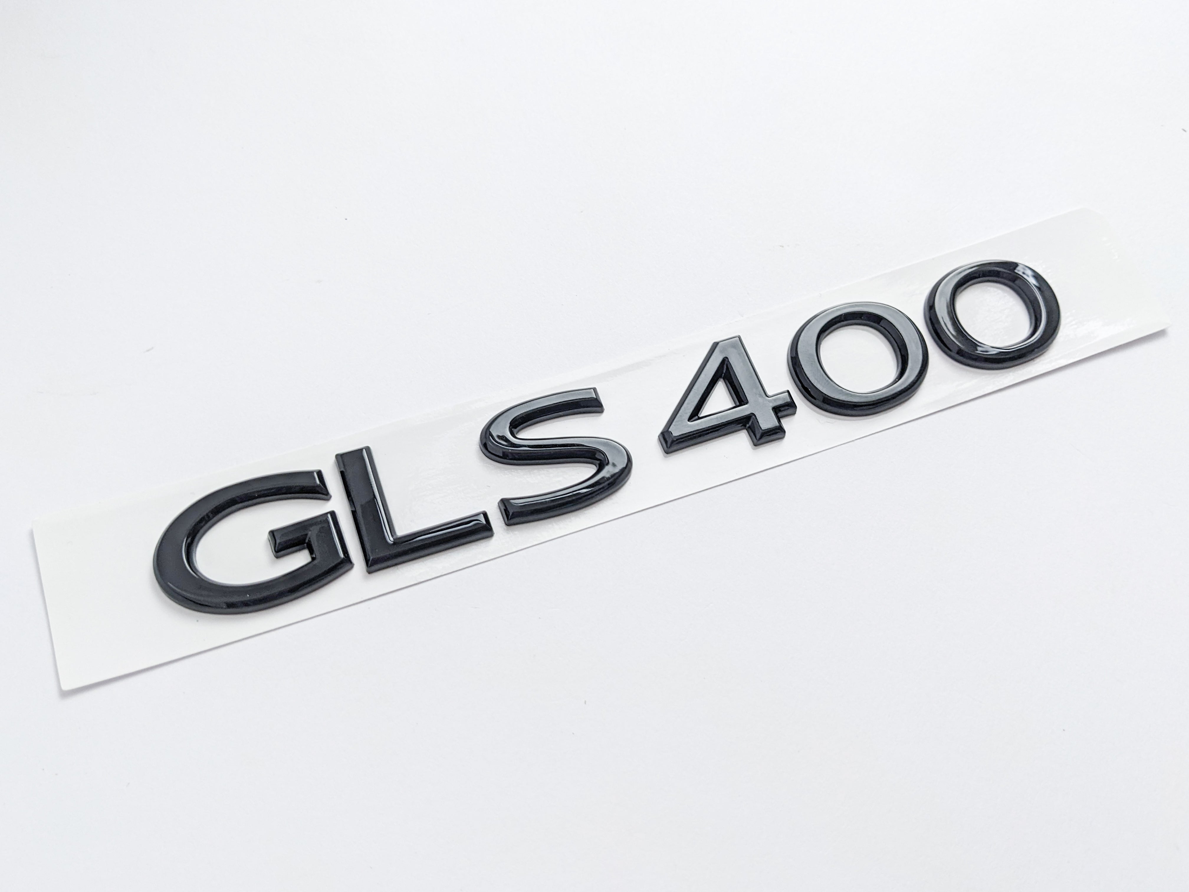 Mercedes Benz "CLS400" Gloss Black Number Letter Emblem Badge Italiaspares