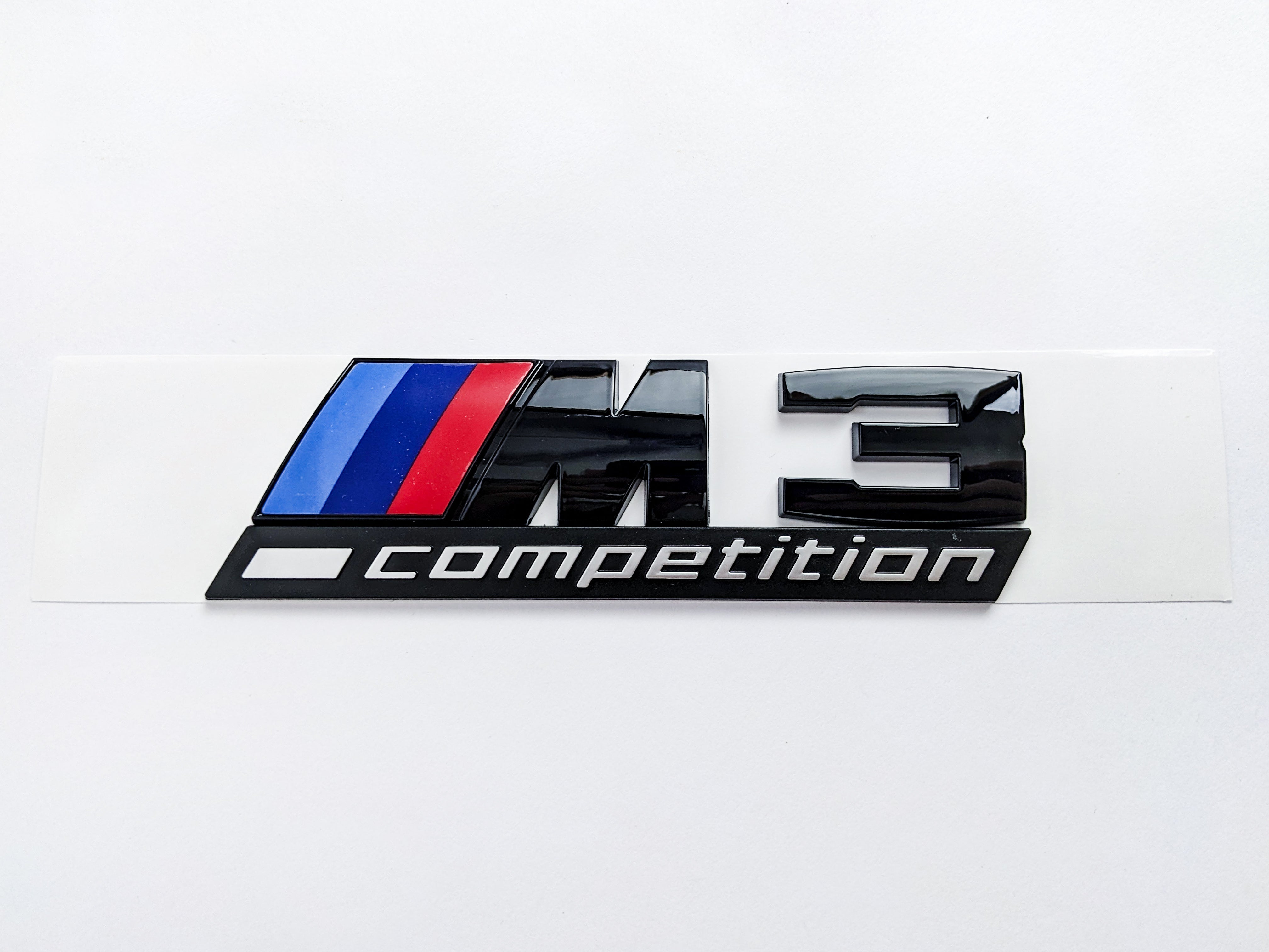 BMW 3 Series Emblem M3 COMPETITION Number Letters Rear Trunk Badge Sticker 51148084161 Italiaspares