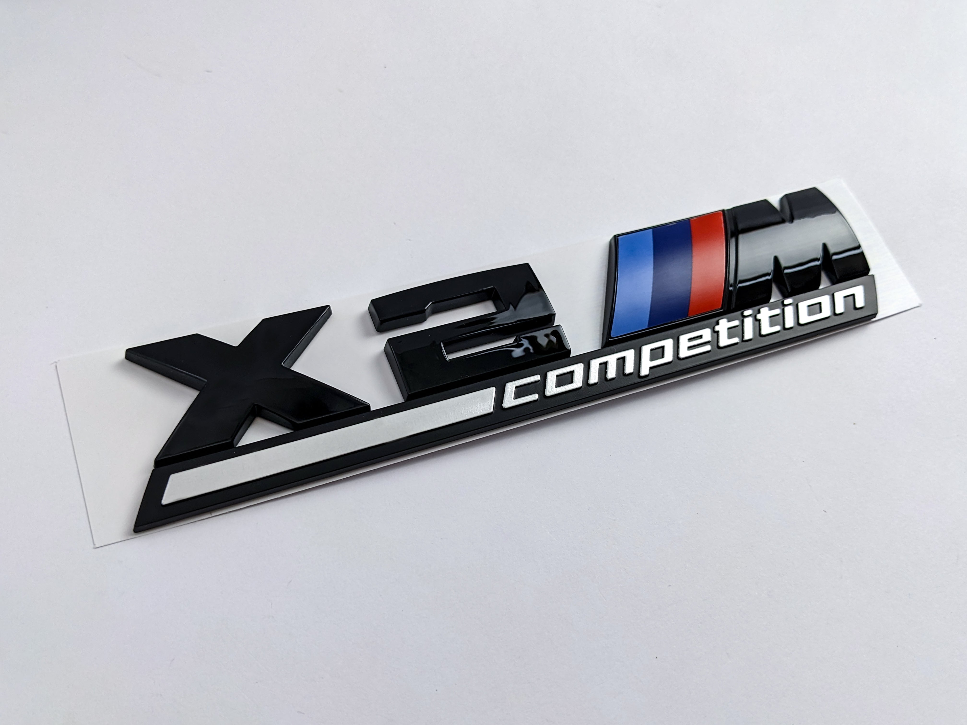 BMW X2 M Competition Tailgate Rear Black Emblem Badge Sticker 51148072121 Italiaspares