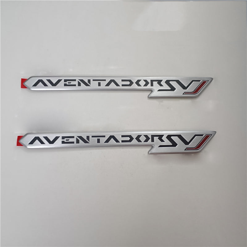 2XLamborghini Aventador LP770 SVJ Coupe Inscription Decorative Badge 470854499F