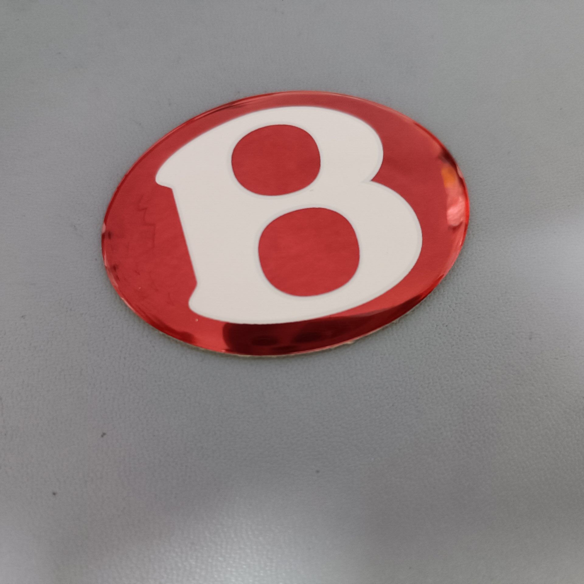 Bentley Continental Flying Spur Rear Hood Bonnet "B"badge 3W8853680J Factory