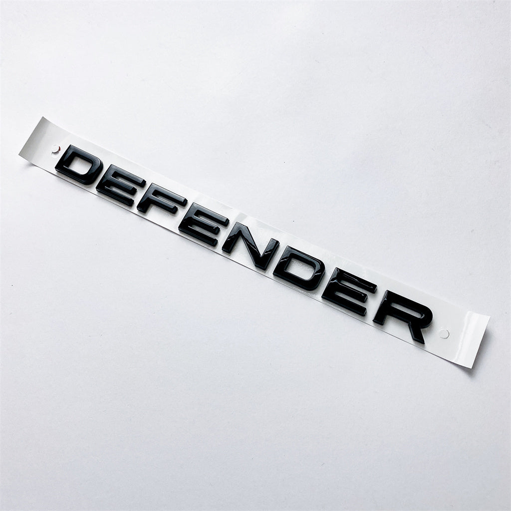 Land Rover "DEFENDER" Rear Door Liftgate Letter Nameplate Emblem Badge LR084221 Italiaspares