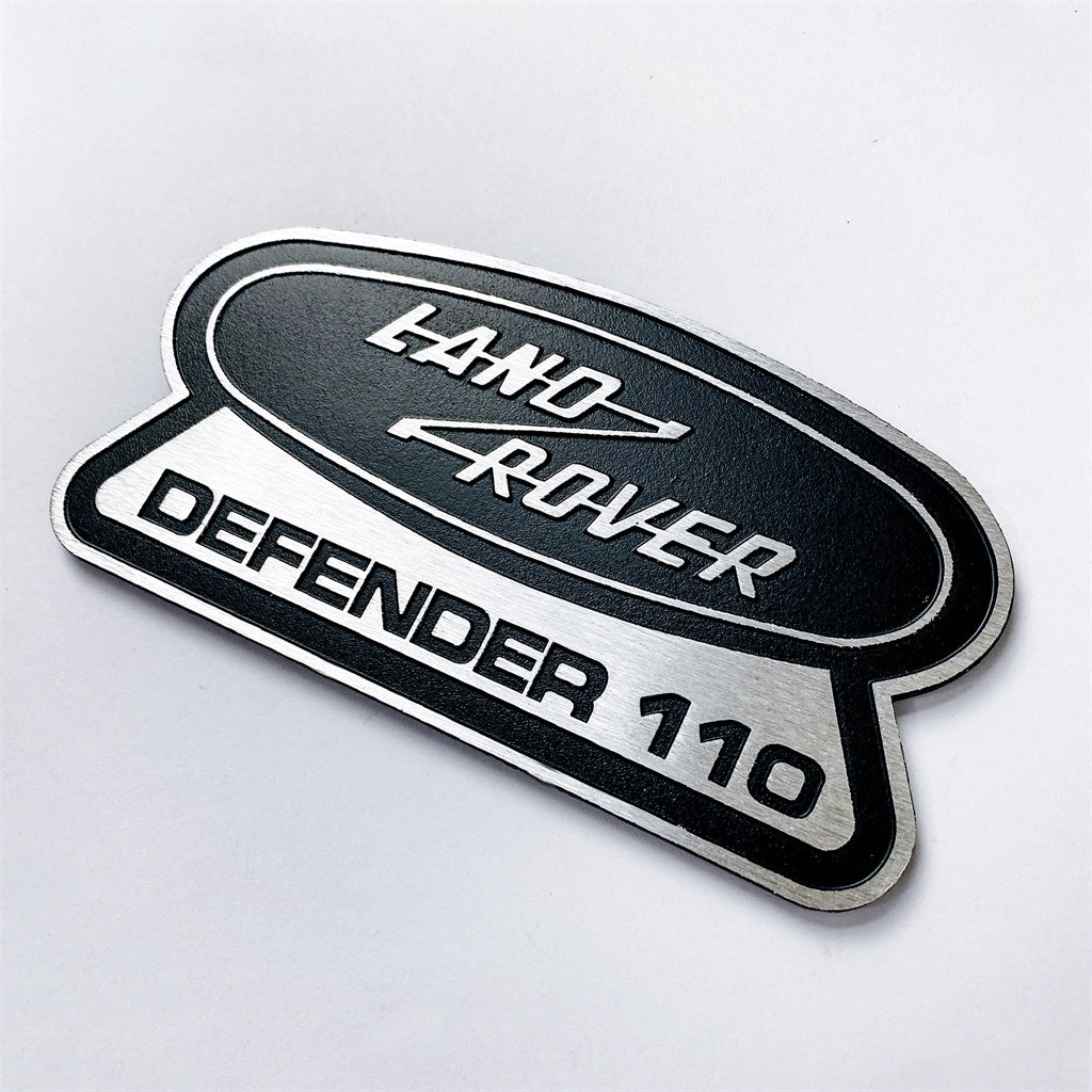 Land Rover DEFENDER 110 Four Wheel Badge Emblem Medal DAG100400H Italiaspares