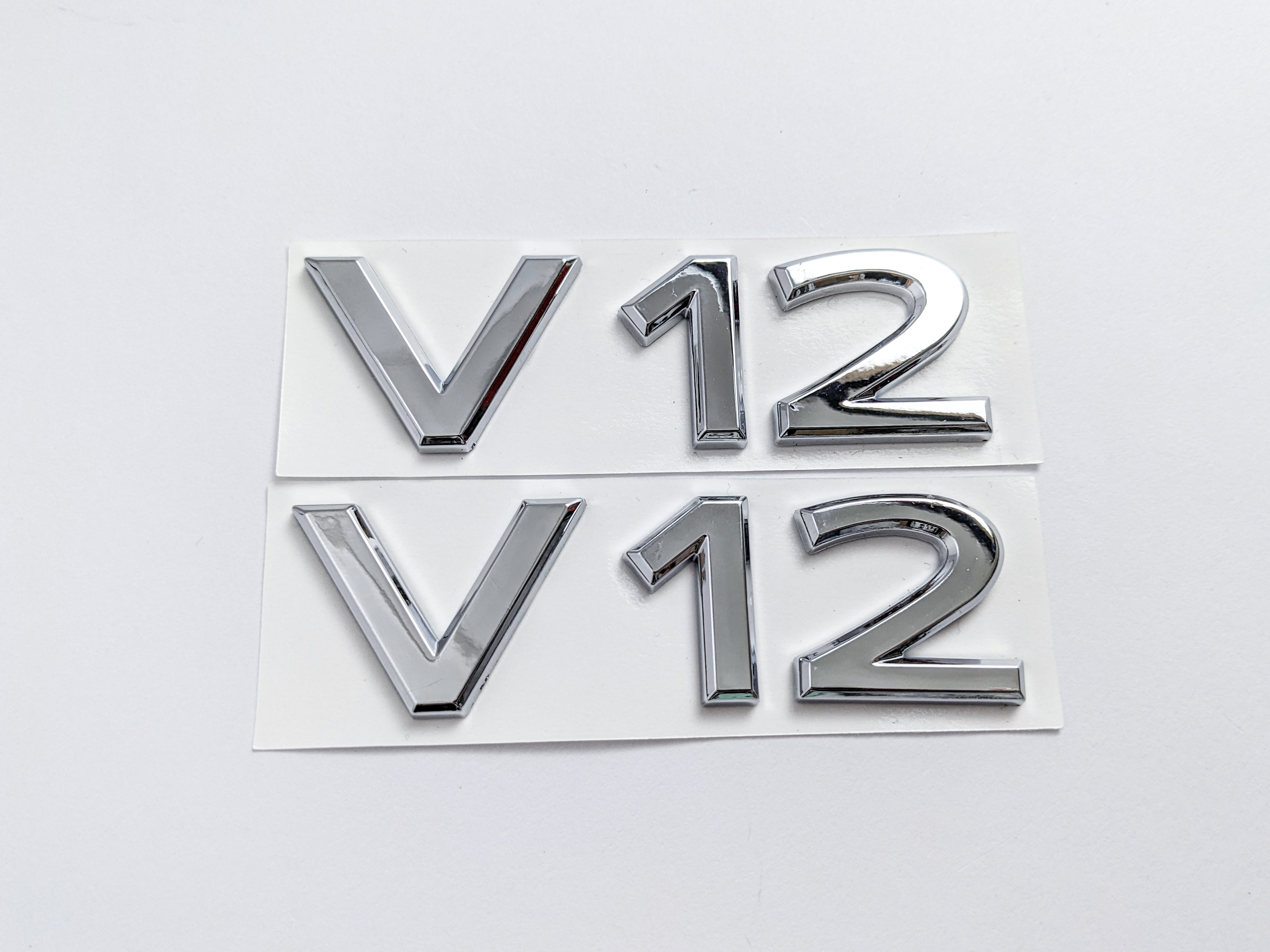 Mercedes Benz V12 AMG Emblem Fender Side Badge Chrome Nameplate NEW Italiaspares