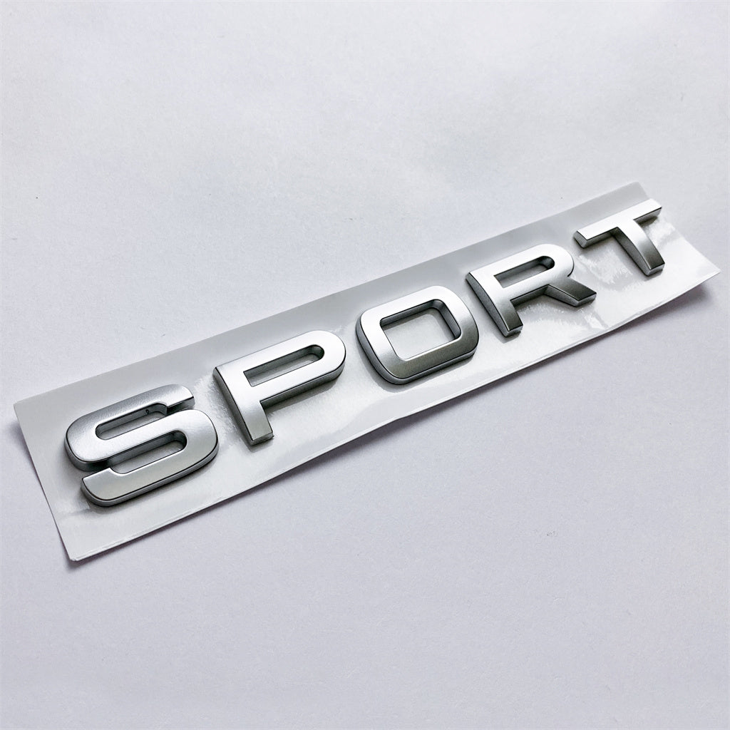 Land Rover Range Rover Matte Sliver Sport L320 Heckklappe Emblem LR091933 Italiaspares