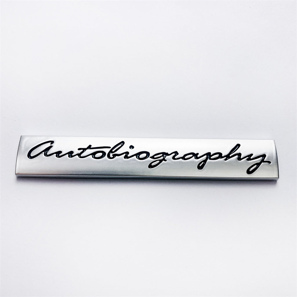 Land Rover Chrome "Autobiography" Car Sport Tailgate Logo Badge Emblem LR113646 Italiaspares