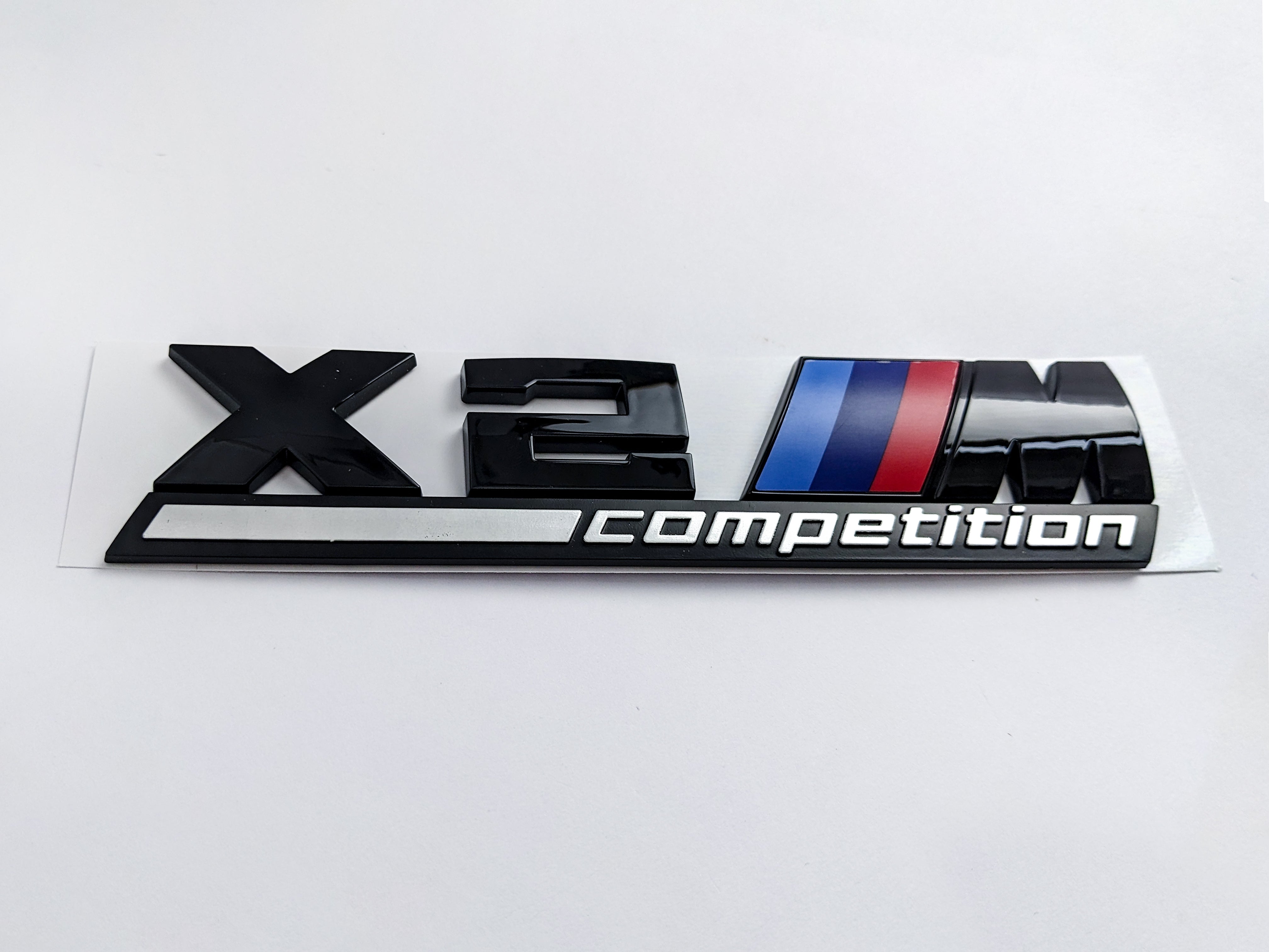 BMW X2 M Competition Tailgate Rear Black Emblem Badge Sticker 51148072121 Italiaspares