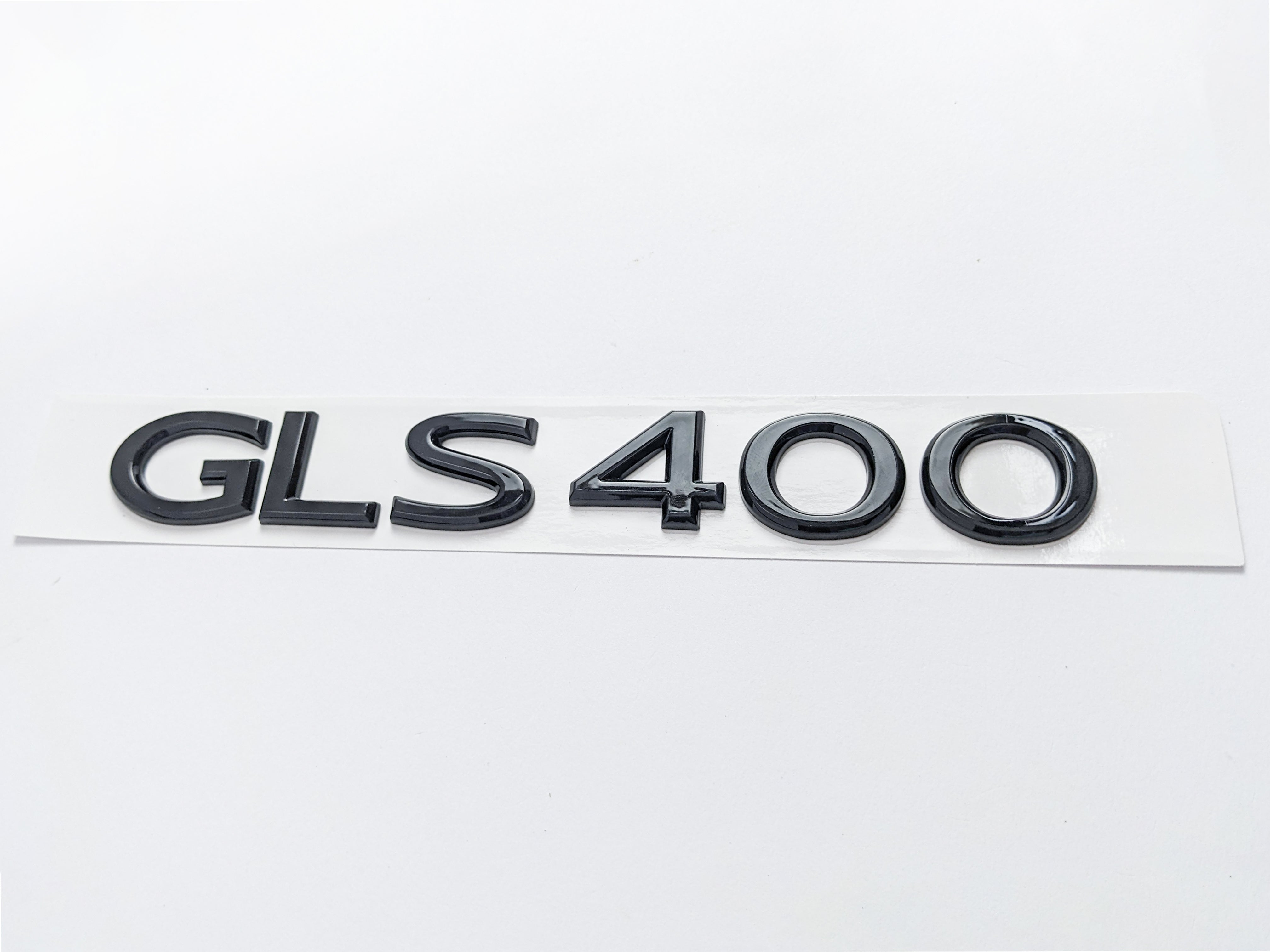 Mercedes Benz "CLS400" Gloss Black Number Letter Emblem Badge Italiaspares