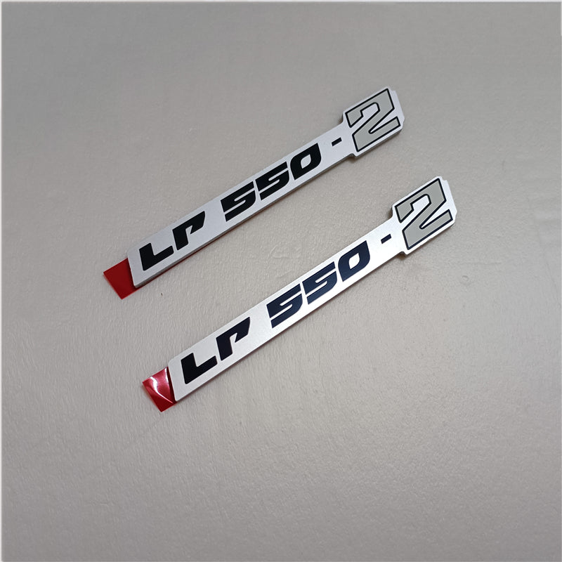 Lamborghini Gallardo Decorative Adhes LP550-2 Badge Emblem Kit 400854499A Italiaspares