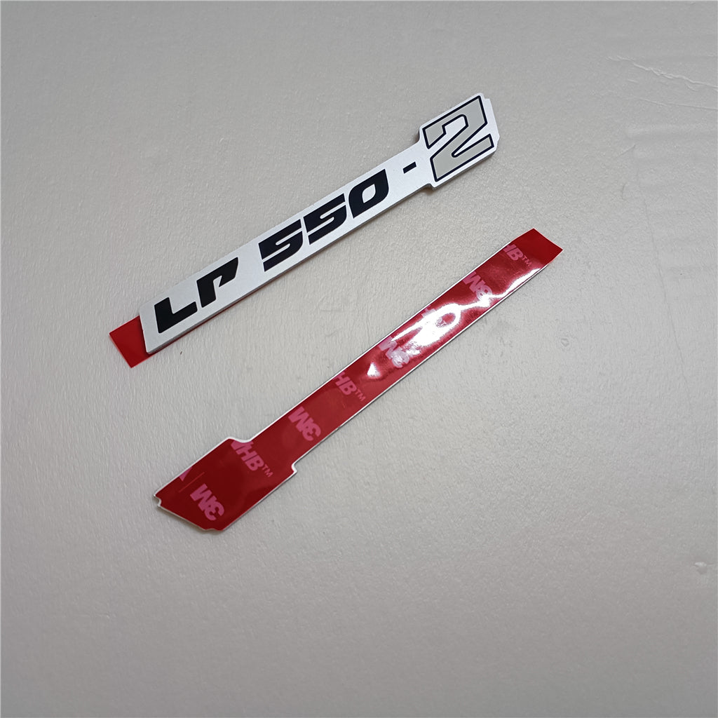 Lamborghini Gallardo Decorative Adhes LP550-2 Badge Emblem Kit 400854499A Italiaspares