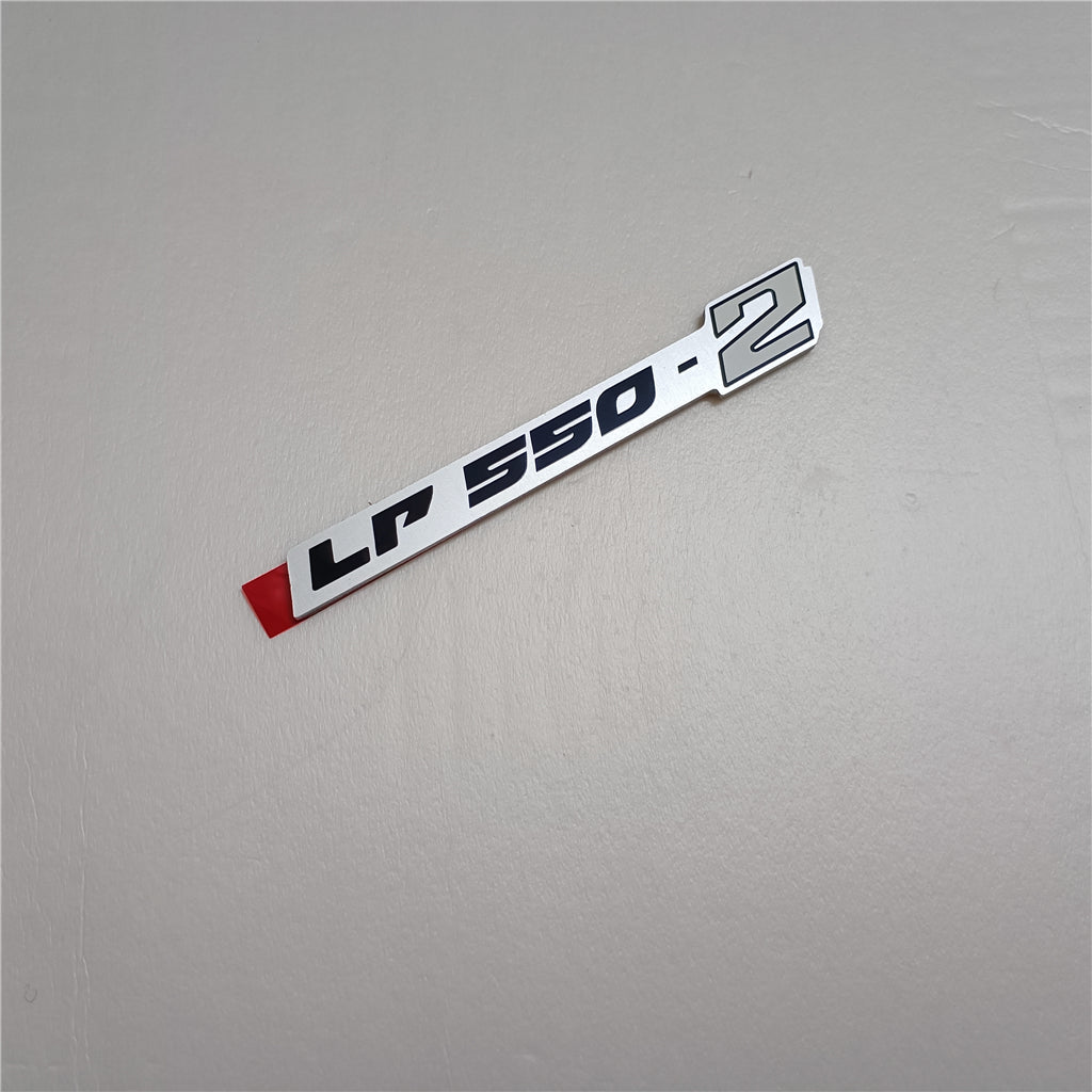 Lamborghini Gallardo Decorative Adhes LP550-2 Badge Emblem Kit 400854499A Italiaspares