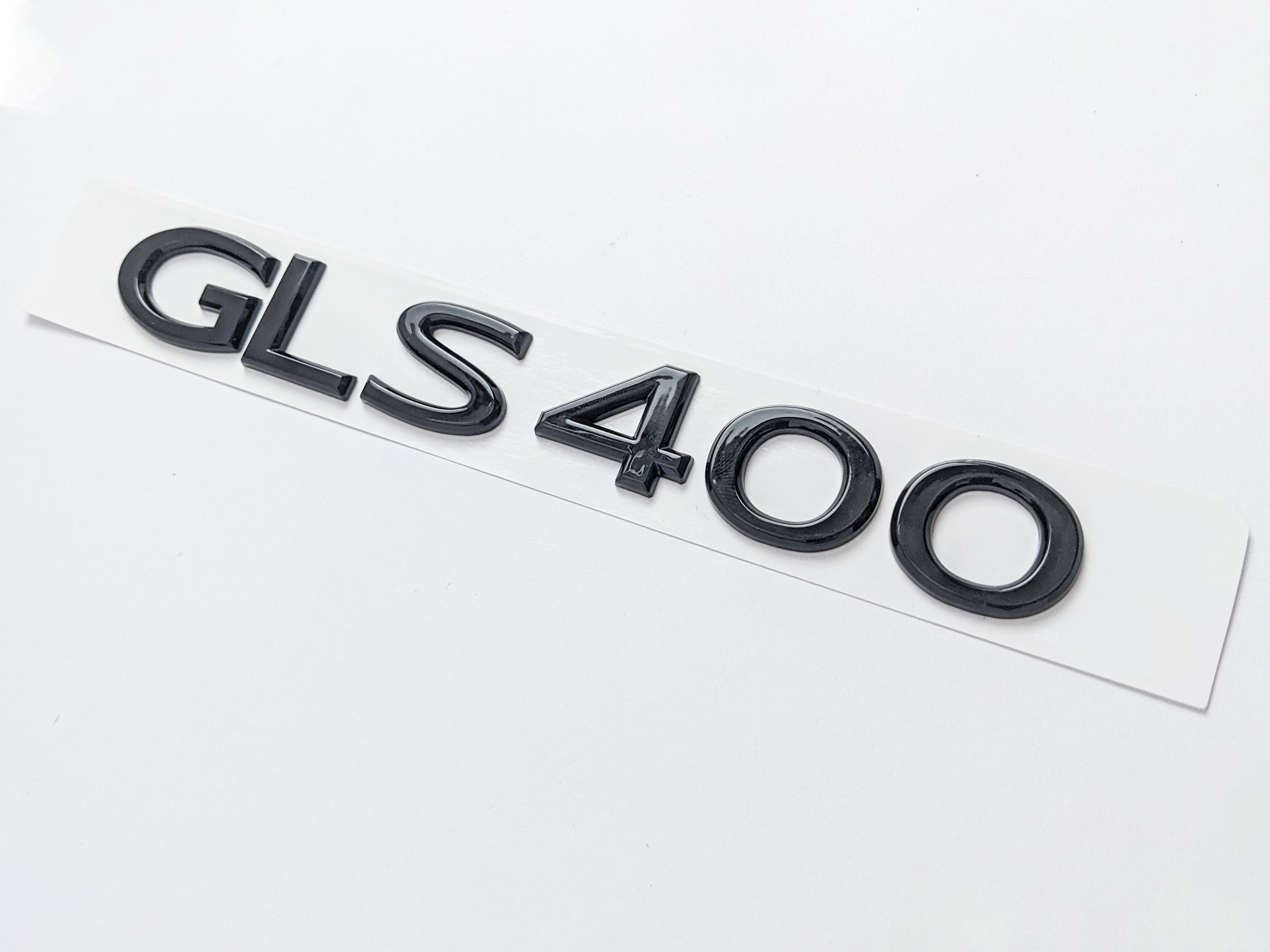 Mercedes Benz "CLS400" Gloss Black Number Letter Emblem Badge Italiaspares