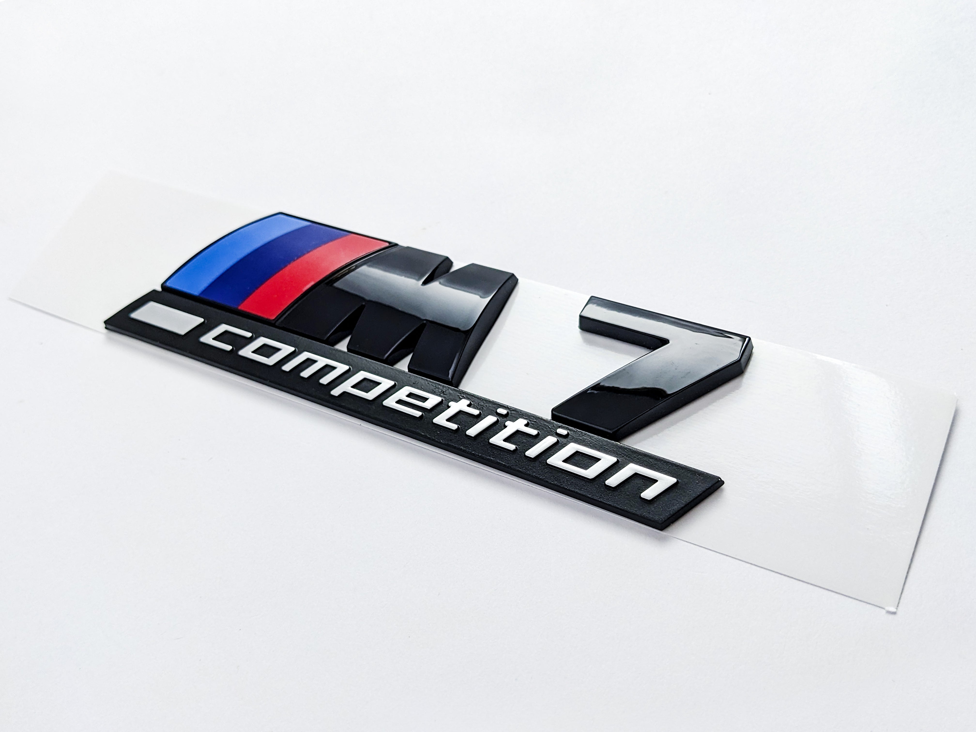 BMW 7 Series Emblem M7 COMPETITION Number Letters Rear Trunk Badge Sticker 51148061626 Italiaspares
