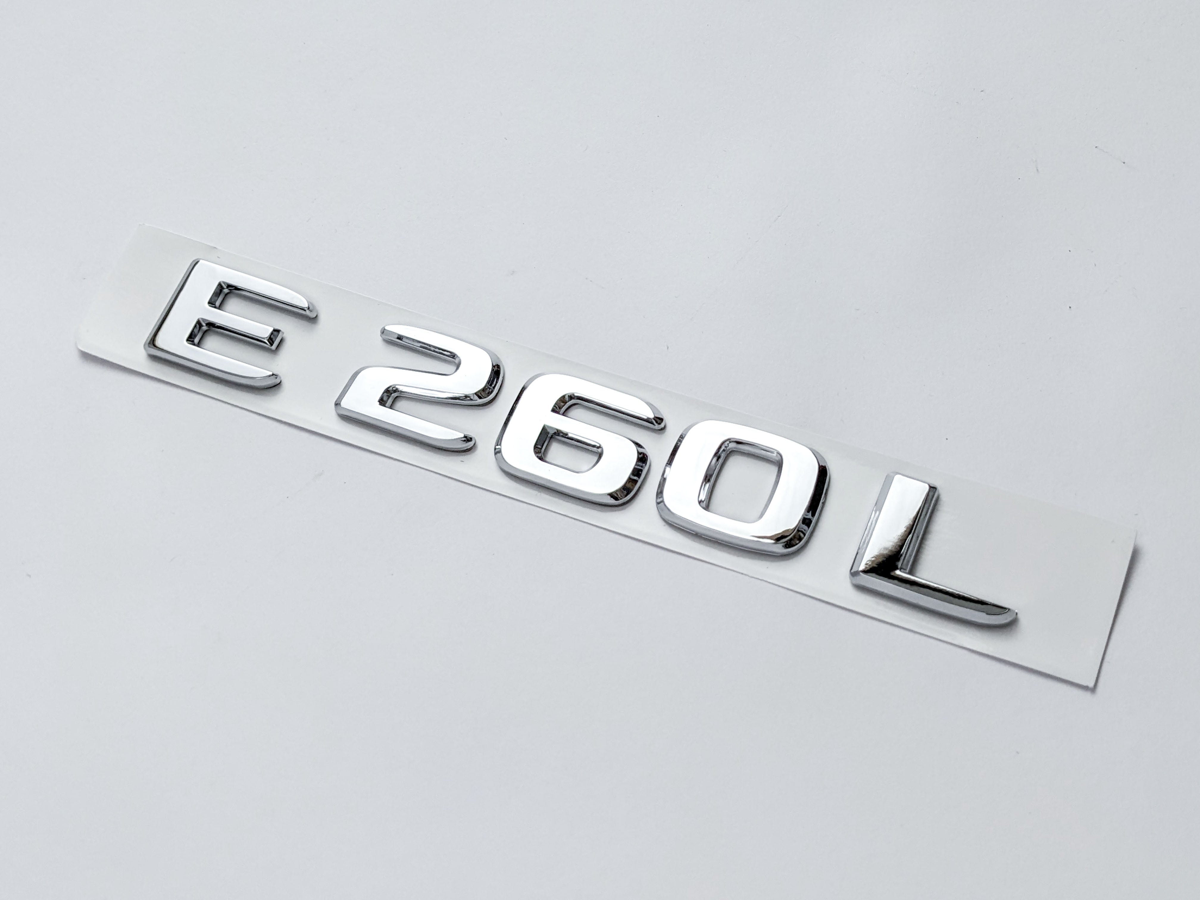 Mercedes Benz E260L Rear Trunk Emblem Decal Badge Factory
