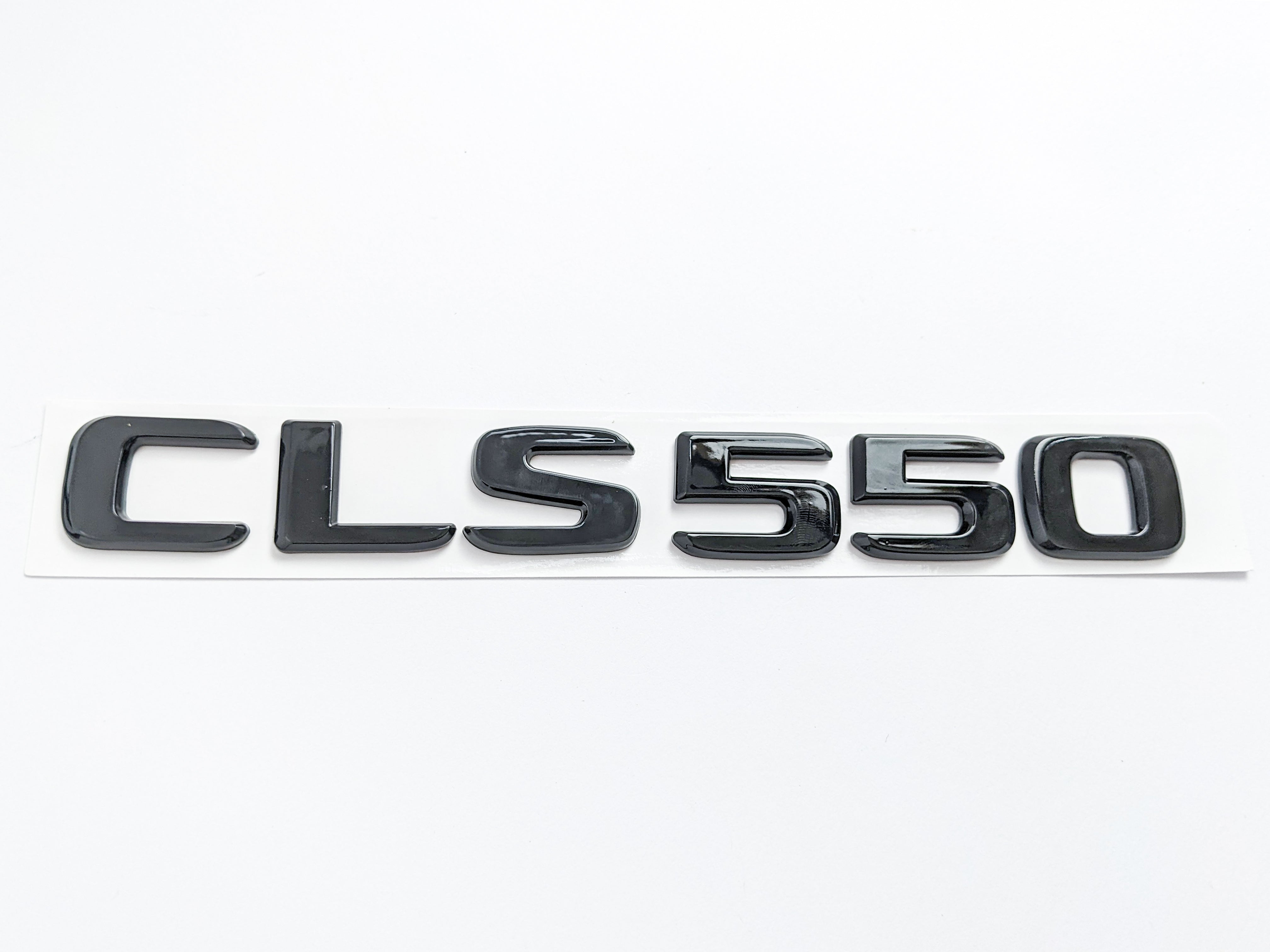 Mercedes Benz "CLS550" Gloss Black Rear Trunk Letter Emblem Badge Italiaspares
