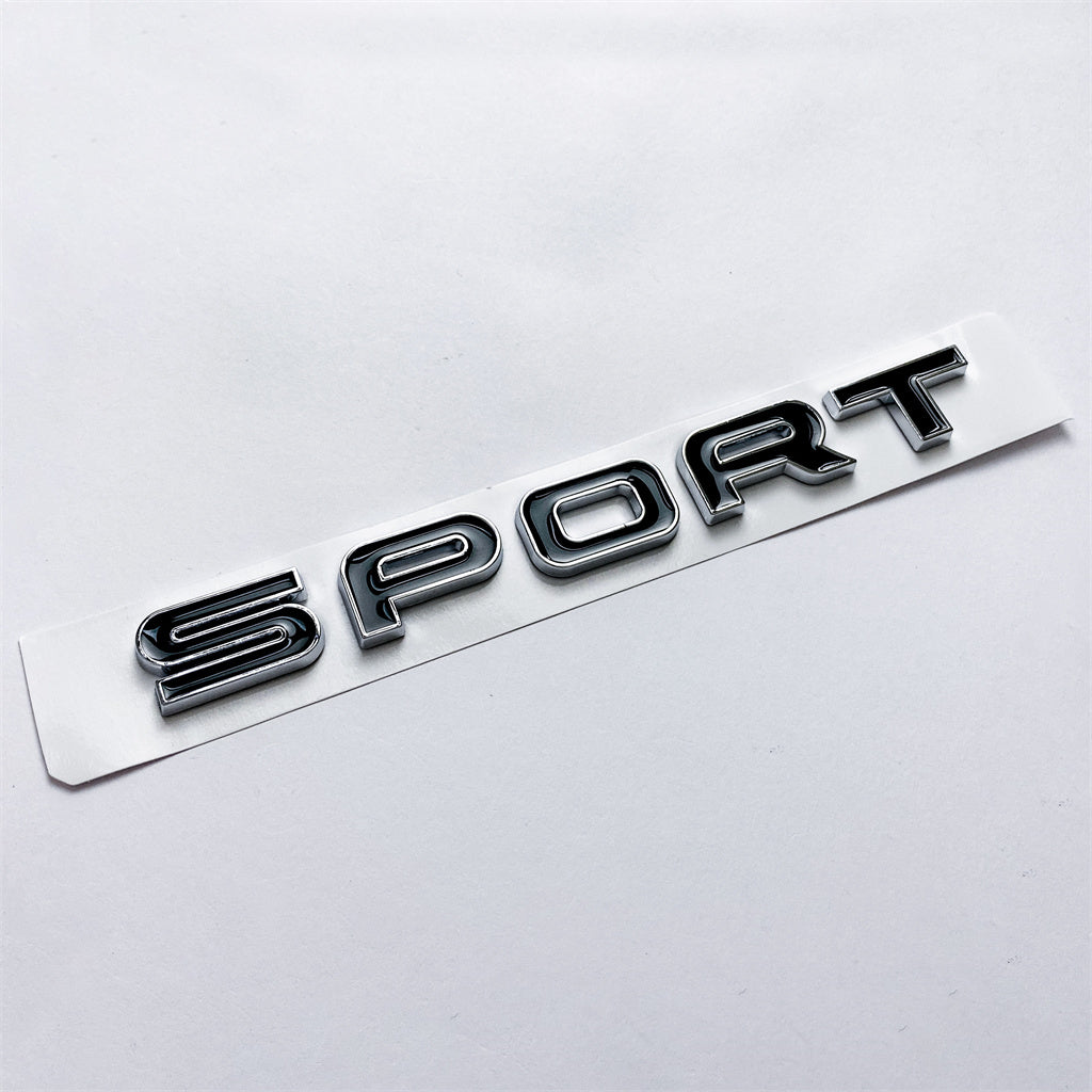 Land Rover Black Chrome Range Rover Sport L320 Tailgate Badge Emblem LR091933 Italiaspares