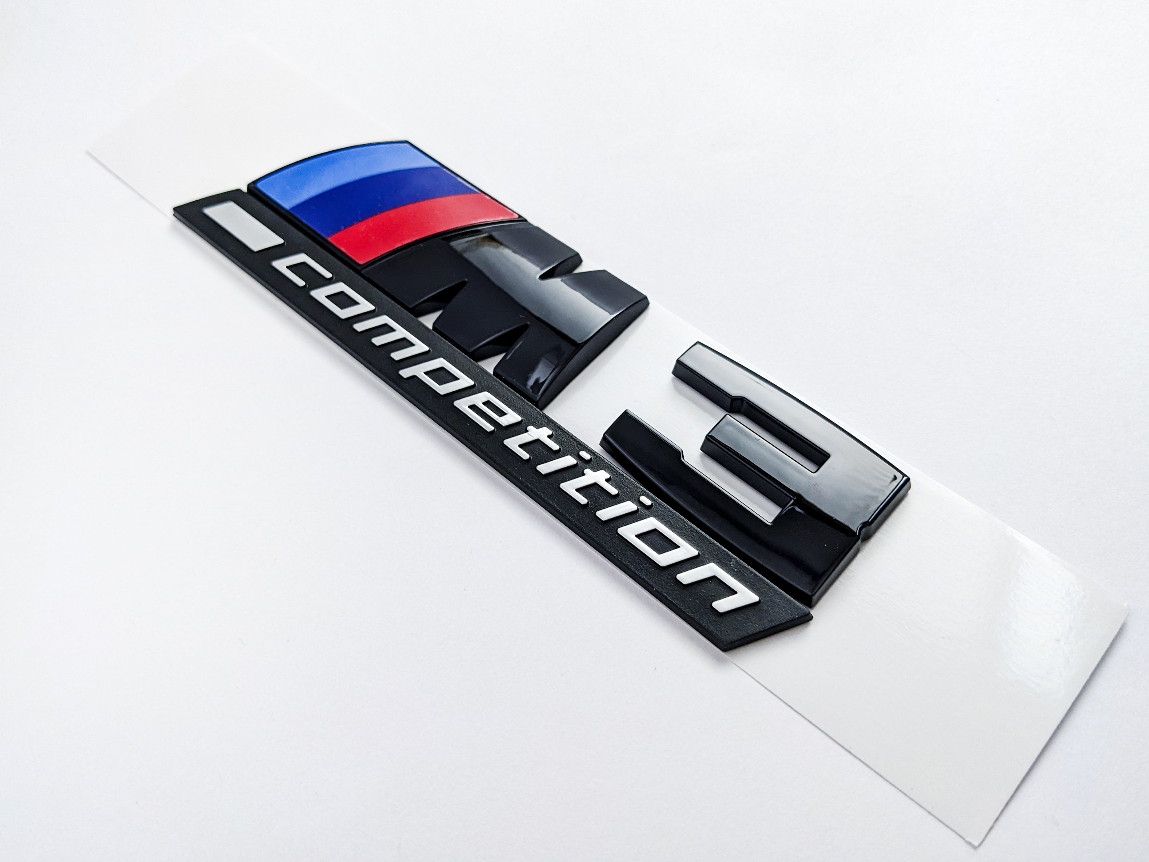BMW 3 Series Emblem M3 COMPETITION Number Letters Rear Trunk Badge Sticker 51148084161 Italiaspares
