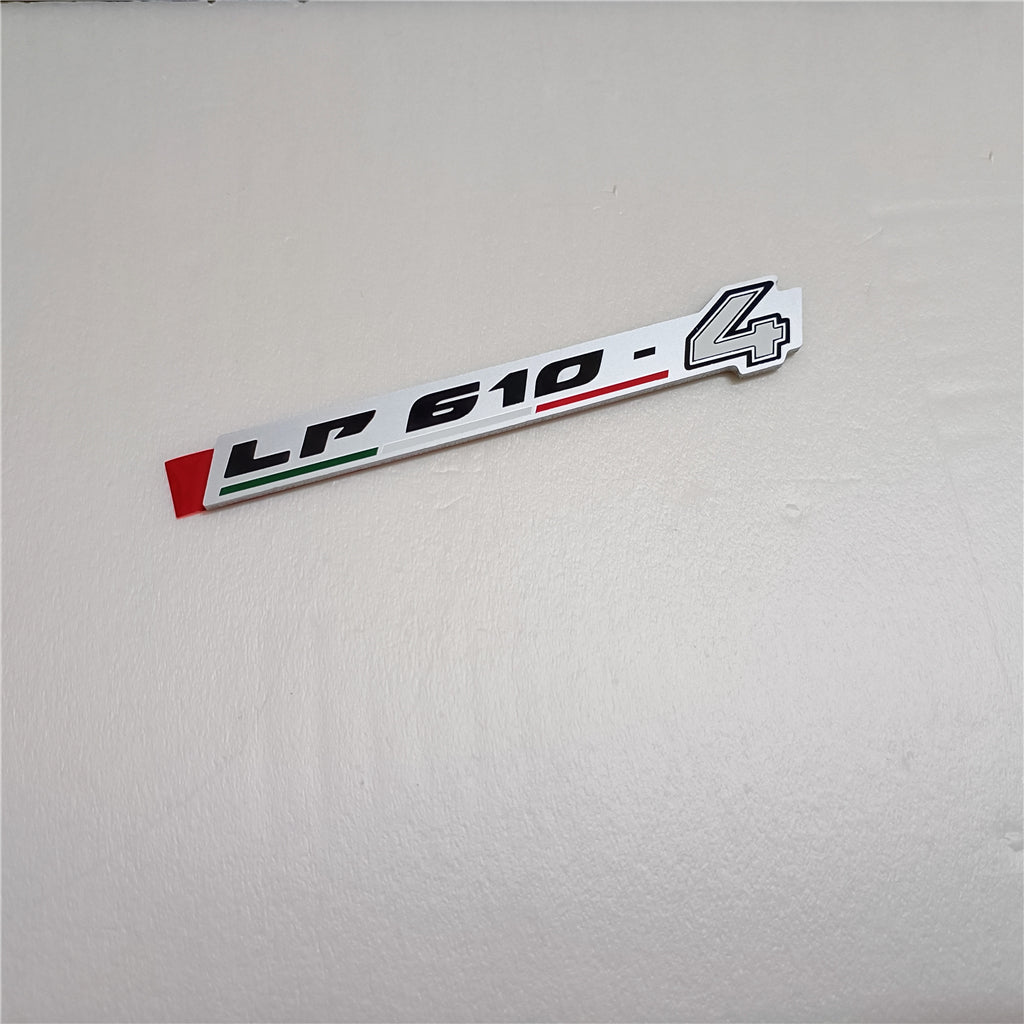 1XLamborghini Huracan Decorative Adhesive Adhes LP610-4 Badge 4T0854499A