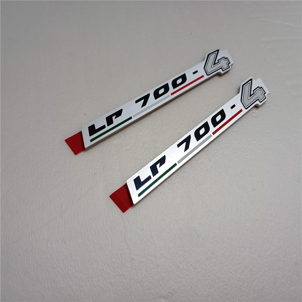 2X Lamborghini Aventador Decorative Adhesive LP700-4 Badge Emblem 470854499