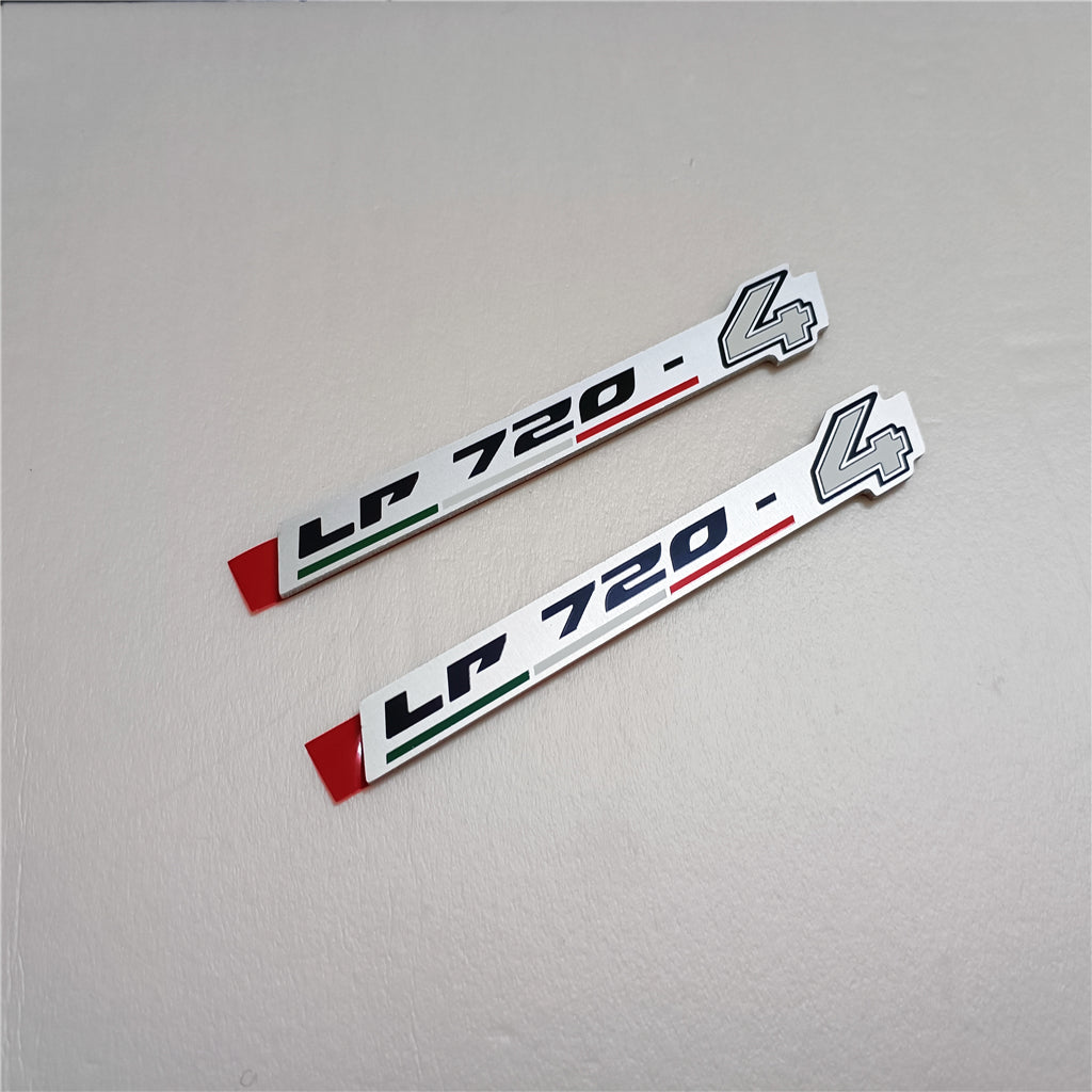 Lamborghini Decorative AdhesIve LP720-4 Badge Emblem 470854499A Kit Brand New