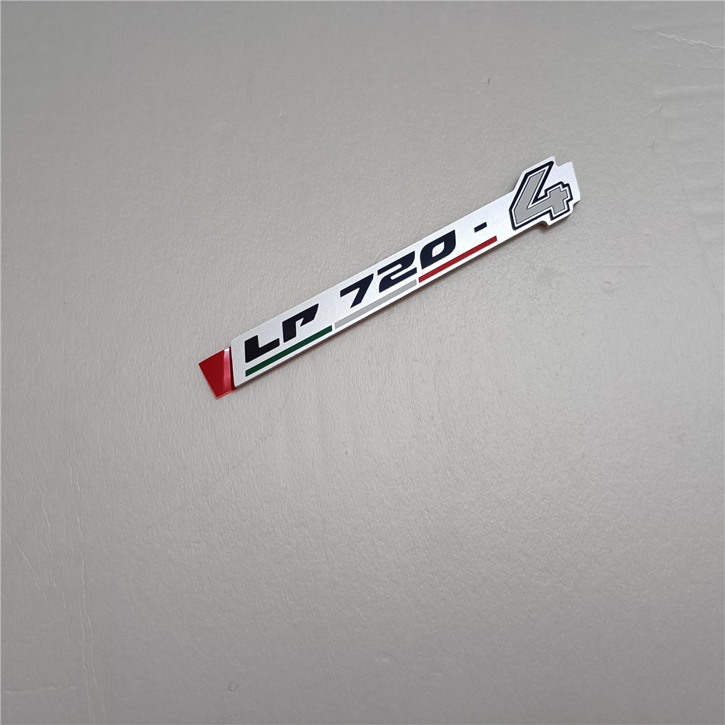 1XLamborghini Decorative Adhes LP720-4 Badge Emblem 470854499A Brand New