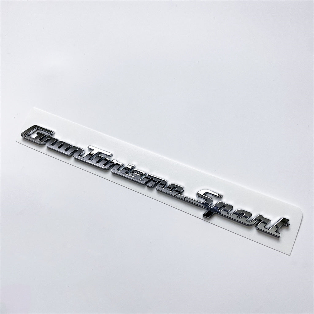 Maserati Granturismo Sport Chrome Silver Rear Emblem Badge Italiaspares