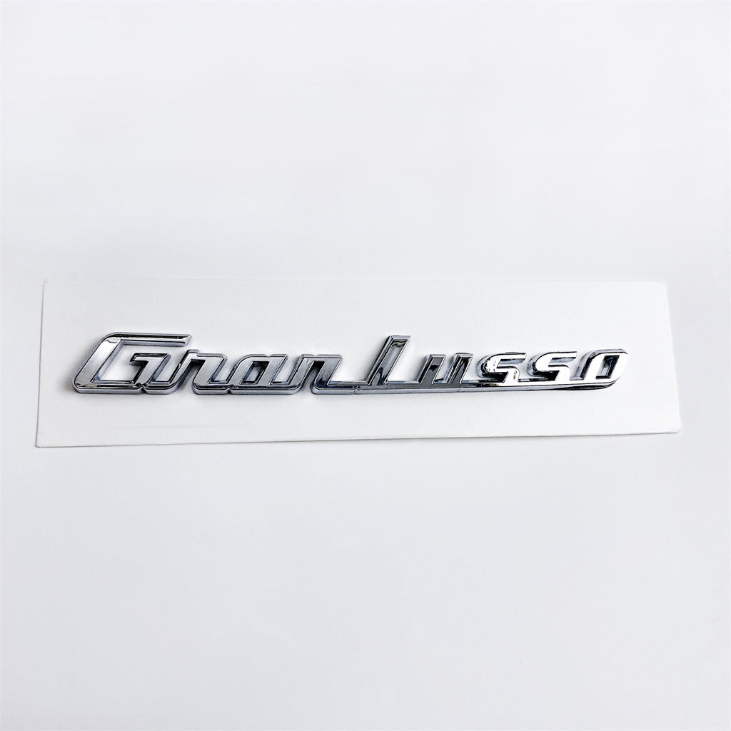 Maserati Quattroporte M156 "Granlusso" Gloss Black Fender Logo Badge Emblem 670101481 Italiaspares