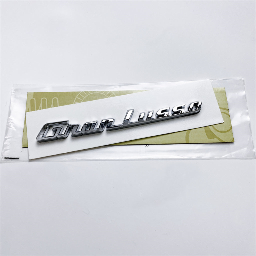 Maserati Quattroporte M156 "Granlusso" Gloss Black Fender Logo Badge Emblem 670101481 Italiaspares