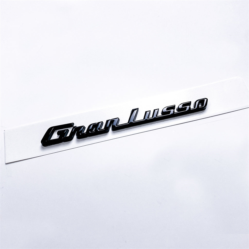 Maserati Quattroporte M156 "Granlusso" Gloss Black Fender Logo Badge Emblem 670101481 Italiaspares