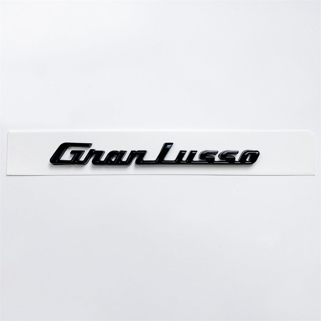 Maserati Quattroporte M156 "Granlusso" Gloss Black Fender Logo Badge Emblem 670101481 Italiaspares