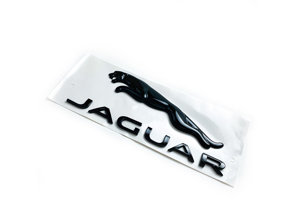 Jaguar F-TYPE F-PACE E-PACE Gloss Black Leaper Boot Badge T2R27585 Italiaspares