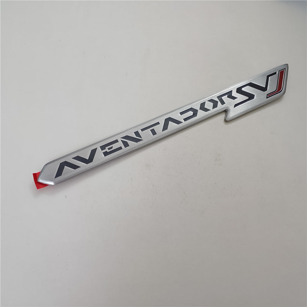 1XLamborghini Aventador LP770 SVJ Coupe Inscription Decorative Badge 470854499F