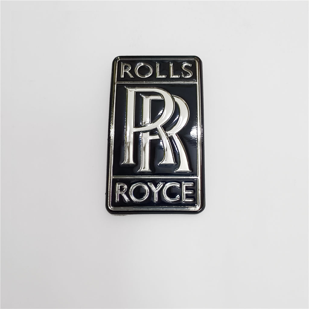 Rolls Royce Ghost Wraith Phantom Dawn Black Front Bumper Emblem Badge 51147442232 Italiaspares