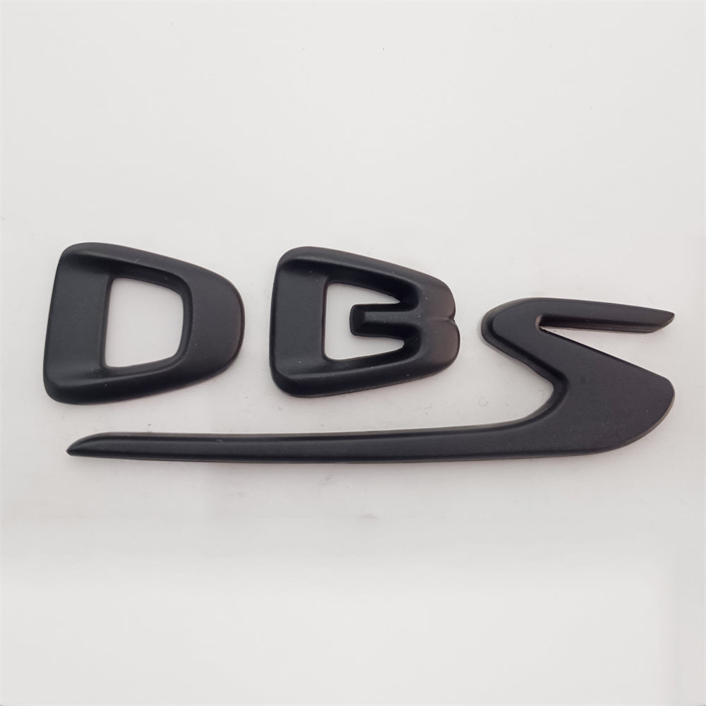 Aston Martin DBS Superleggera PASSENGER SIDE Side Matte Black Badge Factory